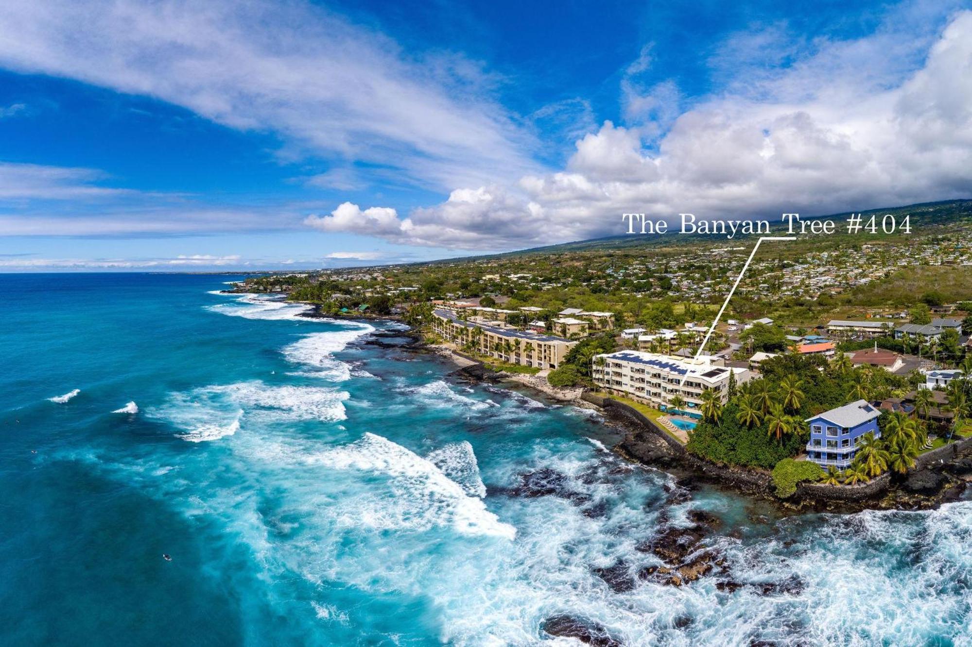 カイルア・コナ Banyan Tree 404Dヴィラ エクステリア 写真
